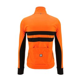SANTINI Fahrrad-Thermojacke - COLORE HALO - Orange
