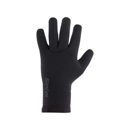 SANTINI Langfinger-Fahrradhandschuhe - SHIELD NEOPRENE - Schwarz