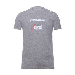 SANTINI Kurzarm Fahrrad-Shirt - TREK 2018 - Grau