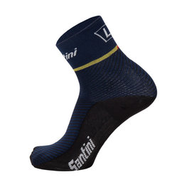 SANTINI Klassische Fahrradsocken - LA VUELTA 2018 - Rot/Gelb/Schwarz