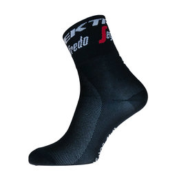 SANTINI Klassische Fahrradsocken - TREK SEGAFREDO 2018 - Schwarz