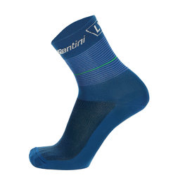 SANTINI Klassische Fahrradsocken - LA VUELTA 2019 - Blau