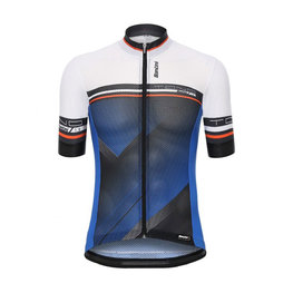 SANTINI Kurzarm Fahrradtrikot - TONO - Blau/Weiß