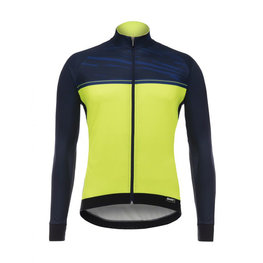 SANTINI Winddichte Fahrradjacke - WIND - Schwarz/Gelb