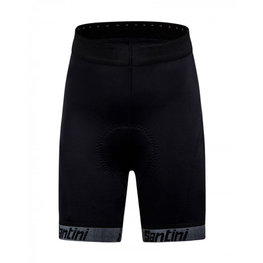 SANTINI Fahrradshorts ohne Träger - CONAN  KIDS - Schwarz