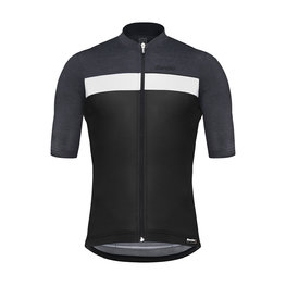 SANTINI Kurzarm Fahrradtrikot - STILE - Grau/Schwarz