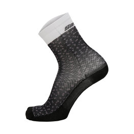 SANTINI Klassische Fahrradsocken - SLEEK99  - Schwarz