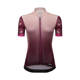 SANTINI Kurzarm Fahrradtrikot - VOLO LADY - Rosa