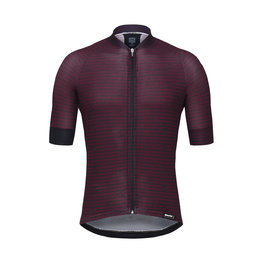 SANTINI Kurzarm Fahrradtrikot - SOFFIO  - bordeaux