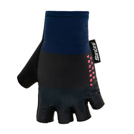 SANTINI Fingerlose Fahrradhandschuhe - REDUX FORTUNA AERO - Blau