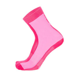 SANTINI Klassische Fahrradsocken - LUCE - Rosa