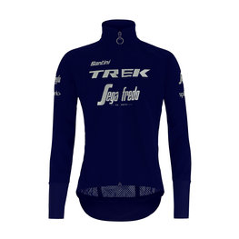 SANTINI Fahrrad-Regenjacke - TREK SEGAFREDO 2020 - Blau