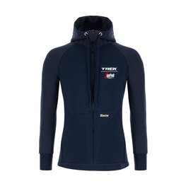 SANTINI Kapuzenpullover - TREK SEGAFREDO 2021 - Blau