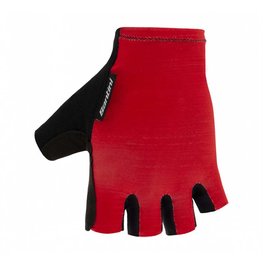 SANTINI Fingerlose Fahrradhandschuhe - CUBO  - Rot
