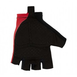 SANTINI Fingerlose Fahrradhandschuhe - CUBO  - Rot