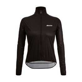 SANTINI Winddichte Fahrradjacke - NEBULA - Schwarz