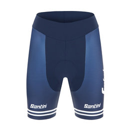SANTINI Fahrradshorts ohne Träger - TREK 2019 PRIME LADY - Blau/Weiß
