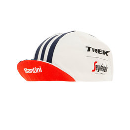 SANTINI Fahrradmütze - TREK SEGAFREDO 2020 - Weiß/Blau