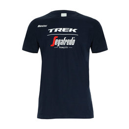 SANTINI Kurzarm Fahrrad-Shirt - TREK SEGAFREDO 2020 - Blau