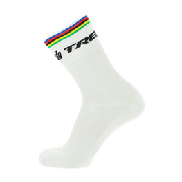 SANTINI Klassische Fahrradsocken - TREK SEGAFREDO 2020 - Weiß