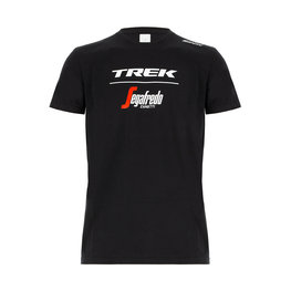 SANTINI Kurzarm Fahrrad-Shirt - TREK 2019  - Schwarz