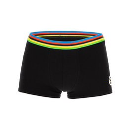 SANTINI Fahrrad-Boxershorts - UCI RAINBOW - Schwarz