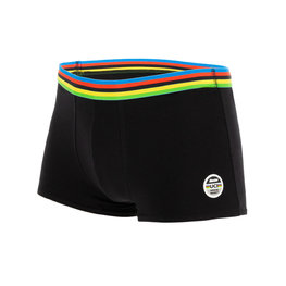 SANTINI Fahrrad-Boxershorts - UCI RAINBOW - Schwarz