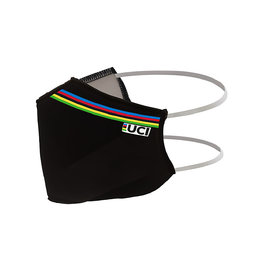 SANTINI Gesichtsmaske - UCI - Schwarz