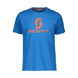 SCOTT Kurzarm Fahrrad-Shirt - 10 ICON  - Blau