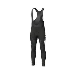 SCOTT Lange Fahrradhose mit Trägern - RC AS WINTER - Schwarz/Gelb