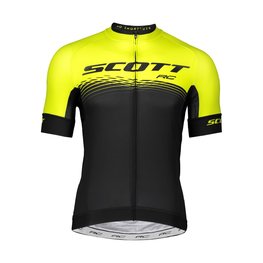 SCOTT Kurzarm Fahrradtrikot - RC PRO 2019 - Schwarz/Gelb