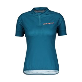 SCOTT Kurzarm Fahrradtrikot - ENDURANCE 30 LADY - Blau