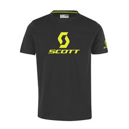 SCOTT Kurzarm Fahrrad-Shirt - 10 ICON - Schwarz