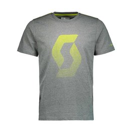 SCOTT Kurzarm Fahrrad-Shirt - ICON FACTORY TEAM - Gelb/Grau