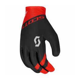 SCOTT Langfinger-Fahrradhandschuhe - RC TEAM LF - Schwarz/Rot