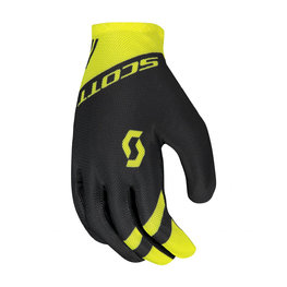 SCOTT Langfinger-Fahrradhandschuhe - RC TEAM LF - Gelb/Schwarz