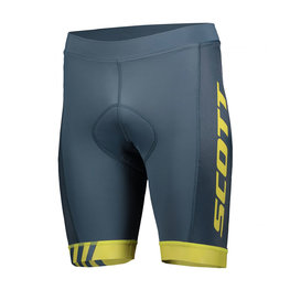 SCOTT Fahrradshorts ohne Träger - SCOTT RC TEAM - Gelb/Blau