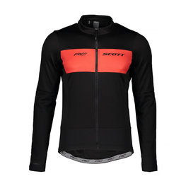 SCOTT Fahrrad-Thermojacke - RC WARM HYBRID WB - Schwarz/Rot