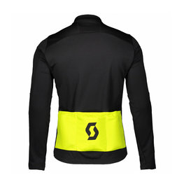 SCOTT Fahrrad-Thermojacke - RC WARM HYBRID WB - Gelb/Schwarz