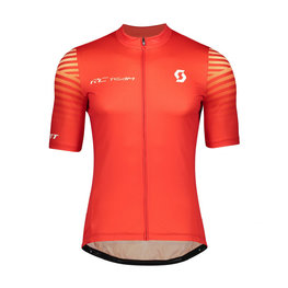 SCOTT Kurzarm Fahrradtrikot - RC TEAM 10 - Rot/Weiß