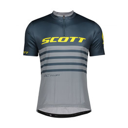 SCOTT Kurzarm Fahrradtrikot - RC TEAM 20 MTB - Gelb/Blau