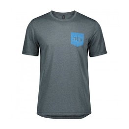SCOTT Kurzarm Fahrrad-Shirt - TRAIL FLOW DRI - Blau