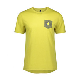 SCOTT Kurzarm Fahrrad-Shirt - TRAIL FLOW DRI - Gelb