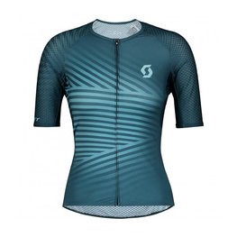 SCOTT Kurzarm Fahrradtrikot - RC PREMIUM LADY - Blau