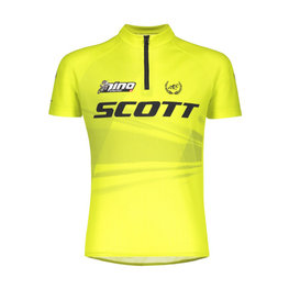 SCOTT Kurzarm Fahrradtrikot - RC PRO JUNIOR - Gelb
