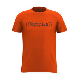 SCOTT Kurzarm Fahrrad-Shirt - 10 NO SHORTCUTS - Orange