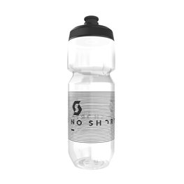 SCOTT Fahrrad-Wasserflasche - CORPORATE G4 800 ml - Schwarz/Transparent