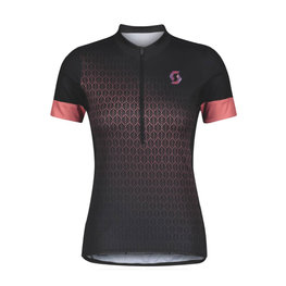 SCOTT Kurzarm Fahrradtrikot - GRAVEL CONTESSA LADY - Schwarz/Lila