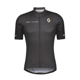 SCOTT Kurzarm Fahrradtrikot - RC TEAM 10 - Grau/Beige