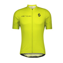 SCOTT Kurzarm Fahrradtrikot - RC TEAM 10 - Gelb
